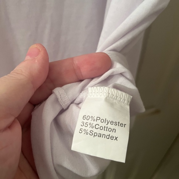 5XL White Graphic Short Sleeve Tee - Picture 8 of 9